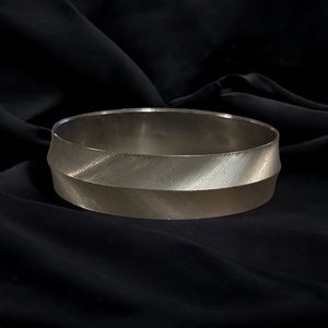 Vintage Monet textured chunky bangle bracelet